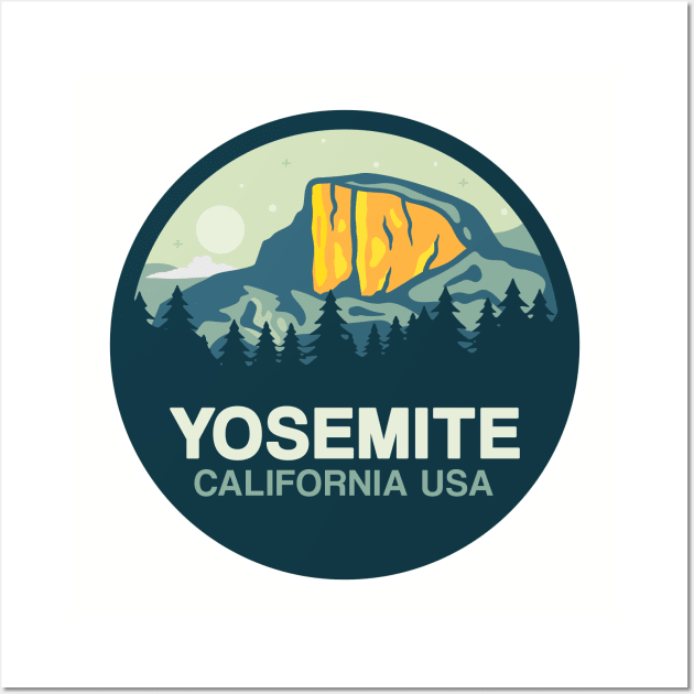 Yosemite National Park Wall Art by PaletteDesigns